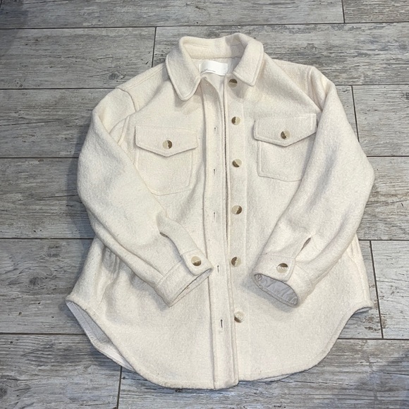 OAK + FORT Jackets & Blazers - Oak & Fort Shacket - Ganna Dupe